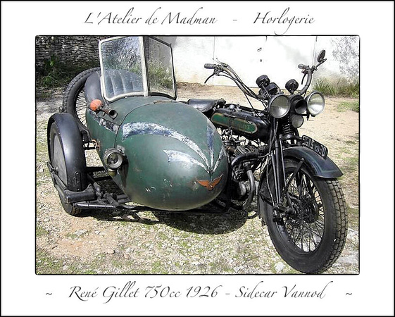Moto René Gillet 1926
