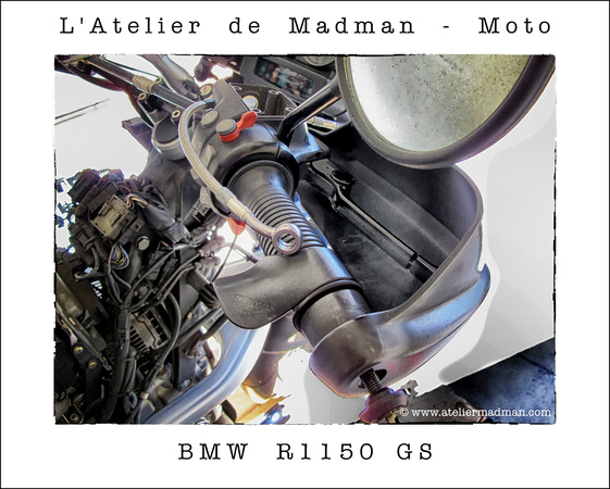 BMW 1150GS - Durites de frein